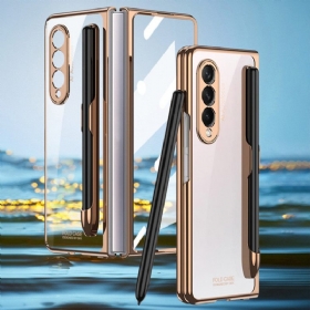 Θήκη Samsung Galaxy Z Fold 3 5G Διαφανές Με Θήκη Γραφίδας Gkk