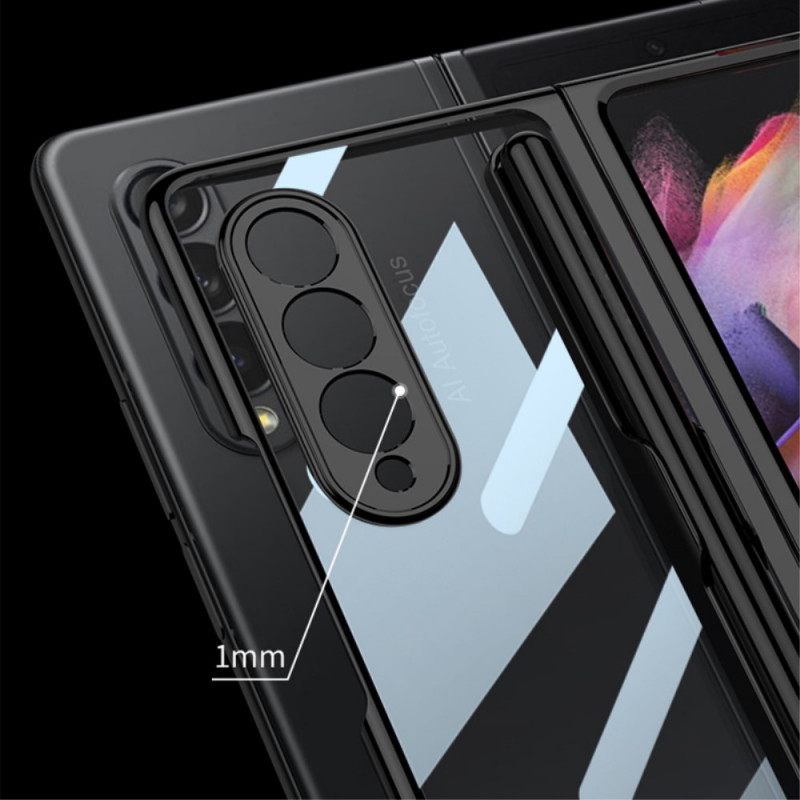 Θήκη Samsung Galaxy Z Fold 3 5G Διαφανές Με Θήκη Γραφίδας Gkk