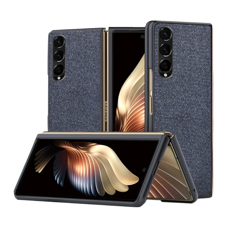 Θήκη Samsung Galaxy Z Fold 3 5G Εφέ Δέρματος Με Υφή