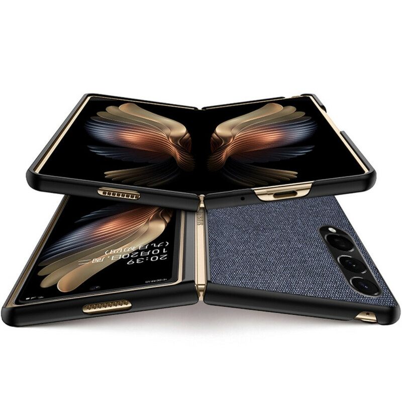 Θήκη Samsung Galaxy Z Fold 3 5G Εφέ Δέρματος Με Υφή