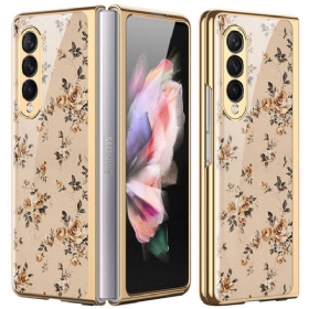 Θήκη Samsung Galaxy Z Fold 3 5G Floral Tempered Glass