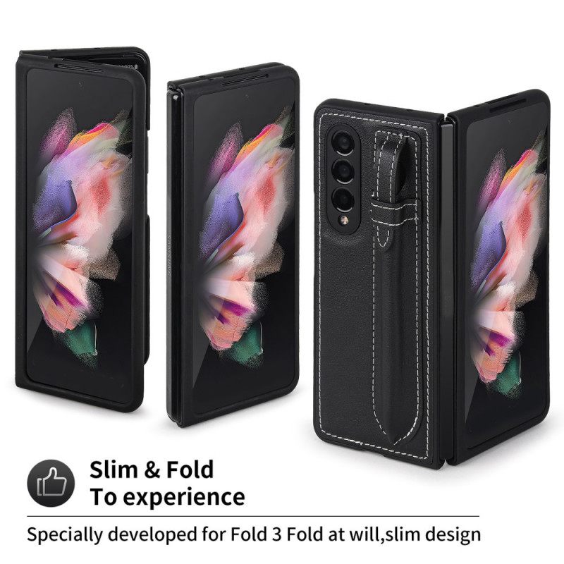 Θήκη Samsung Galaxy Z Fold 3 5G Γνήσια Δερμάτινη Θήκη Για Στυλό