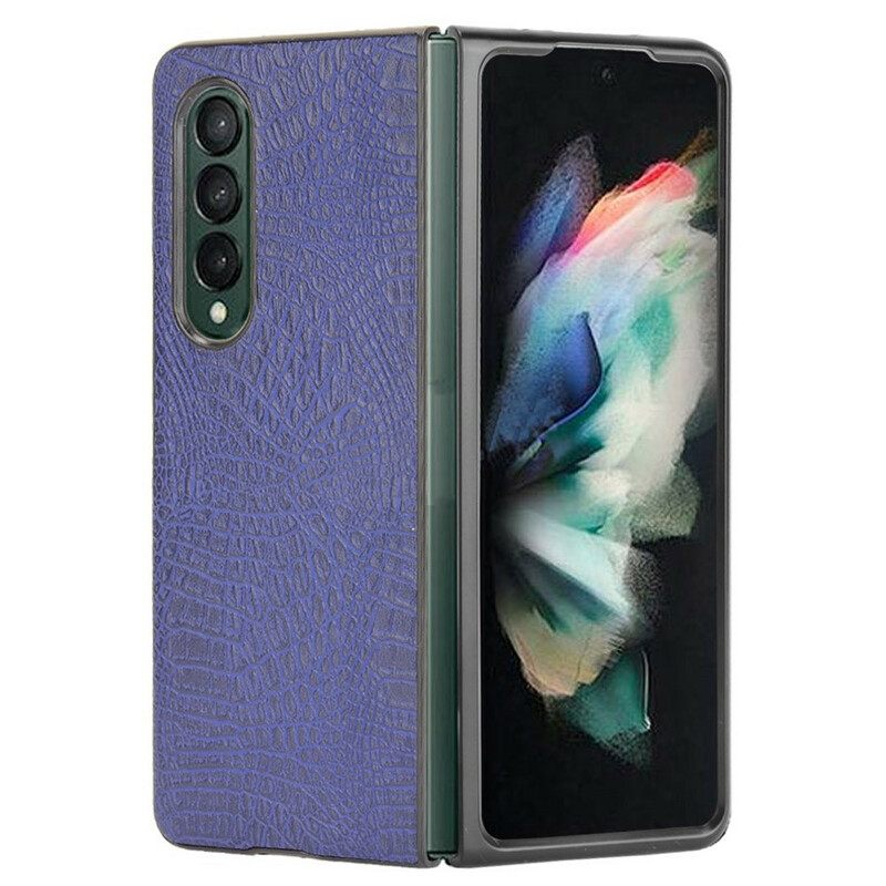 Θήκη Samsung Galaxy Z Fold 3 5G Ψεύτικο Δέρμα Κροκόδειλου