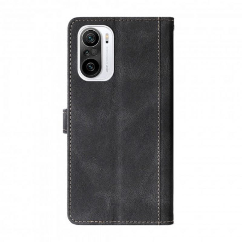 Κάλυμμα Xiaomi Mi 11i 5G Faux Leather Bicolor Stylish