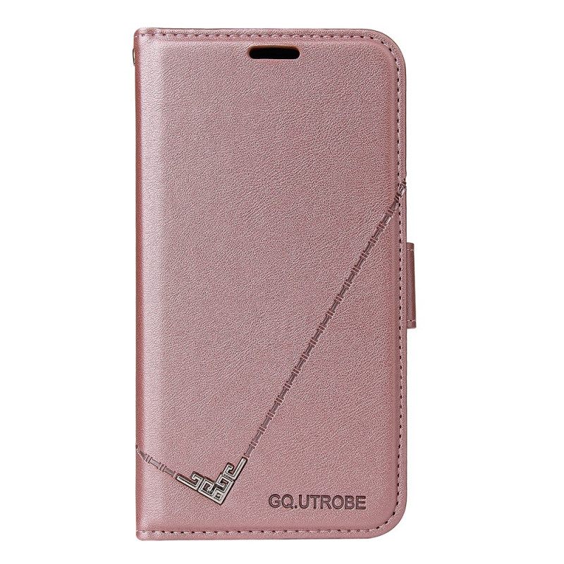 Θήκη Flip Xiaomi Mi 11i 5G Faux Leather Gq.utrobe