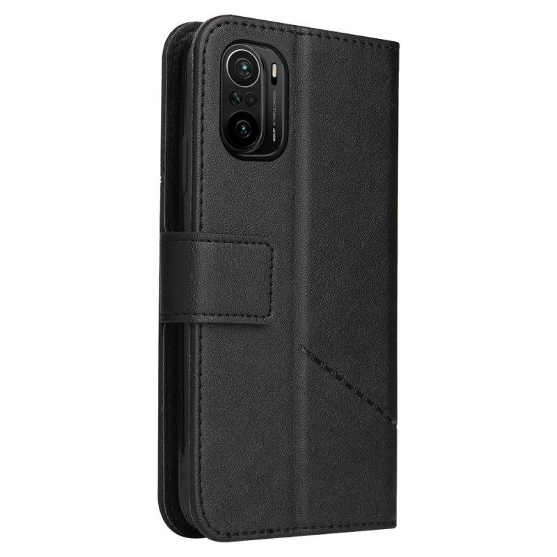 Θήκη Flip Xiaomi Mi 11i 5G Faux Leather Gq.utrobe