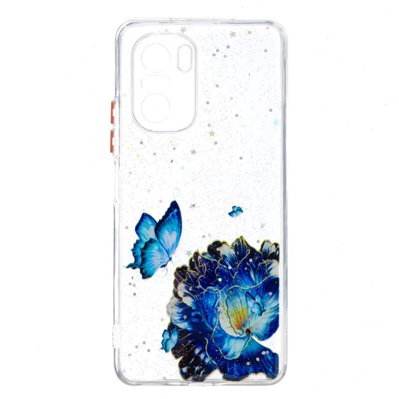 θηκη κινητου Xiaomi Mi 11i 5G Floral Butterfly Hybrid