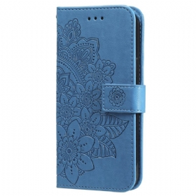 Δερματινη Θηκη Xiaomi Redmi Note 13 4g Floral Strappy Style Σιλικόνης