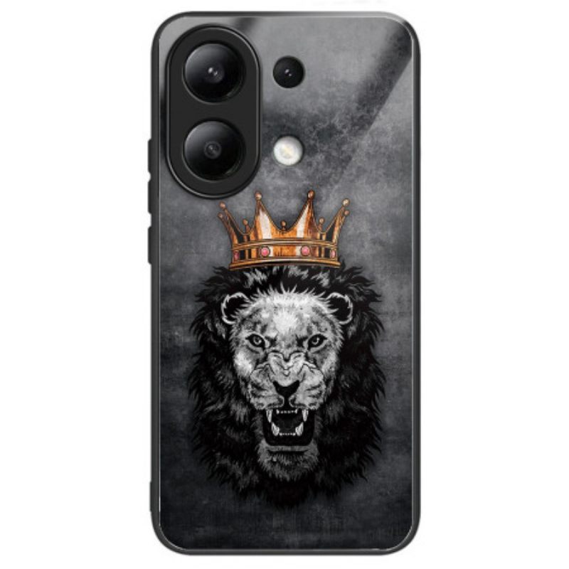 Κάλυμμα Xiaomi Redmi Note 13 4g Crown Lion Tempered Glass