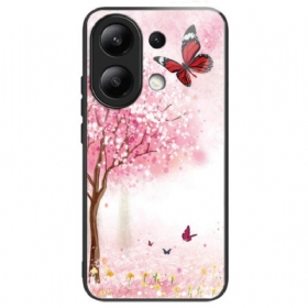 Κάλυμμα Xiaomi Redmi Note 13 4g Tempered Glass Cherry Blossoms