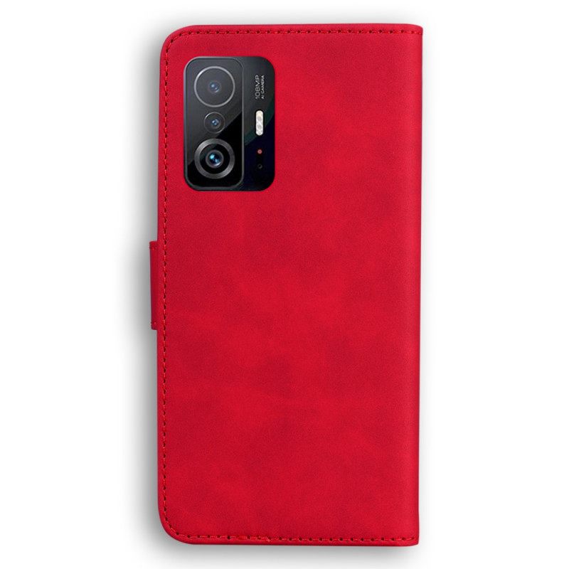 δερματινη θηκη Xiaomi 11T / 11T Pro Skin-touch Butterfly