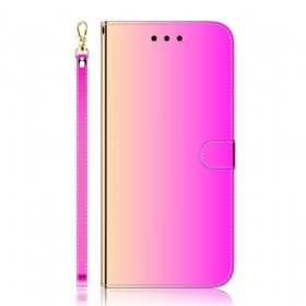 Κάλυμμα Xiaomi 11T / 11T Pro Κάλυμμα Καθρέφτη Από Συνθετικό Δέρμα