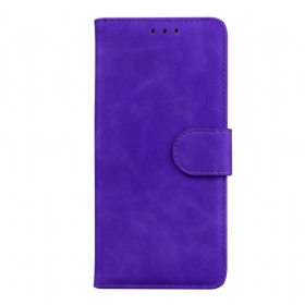 Κάλυμμα Xiaomi 11T / 11T Pro Μονόχρωμο Εφέ Δέρματος