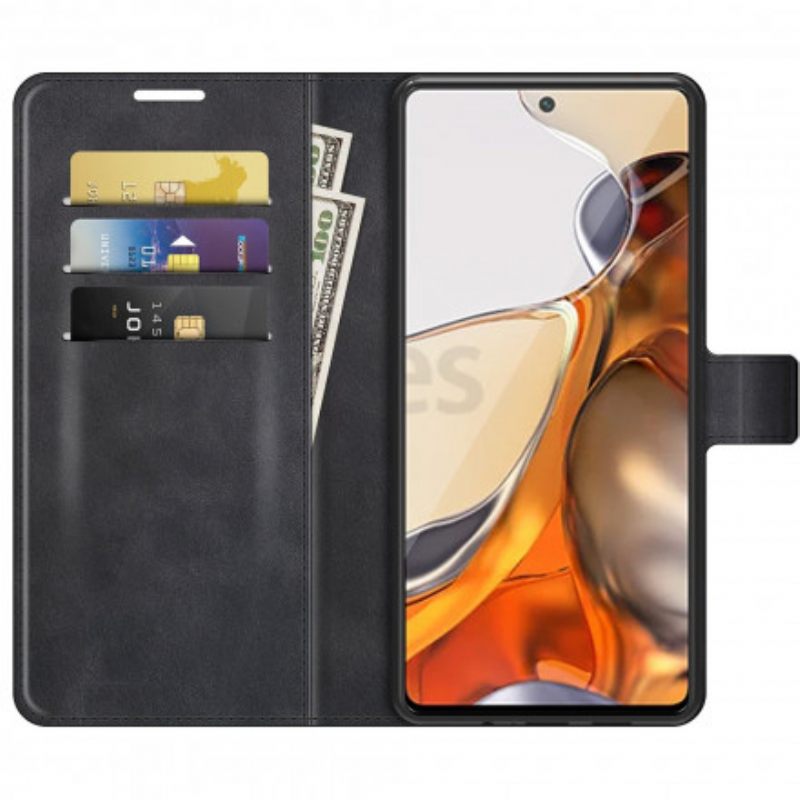 Κάλυμμα Xiaomi 11T / 11T Pro Slim Extreme Leather Effect