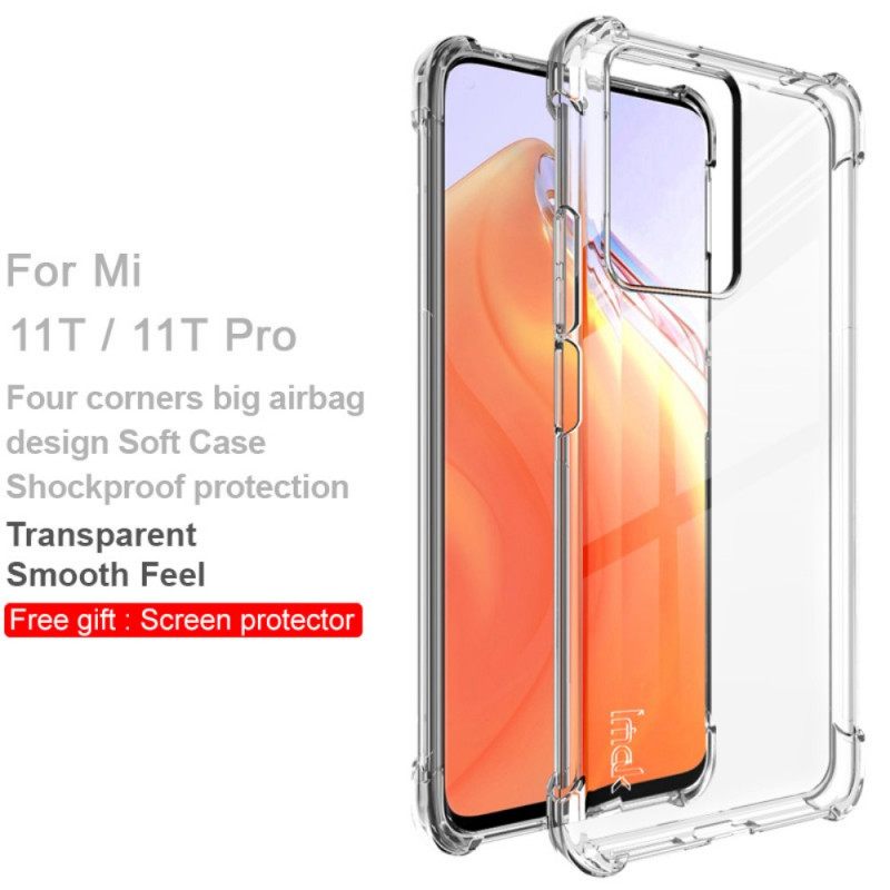 θηκη κινητου Xiaomi 11T / 11T Pro Διαφανές Ιμακ