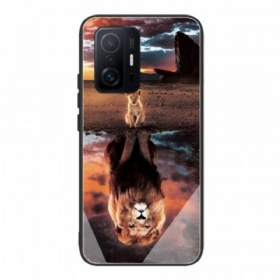 θηκη κινητου Xiaomi 11T / 11T Pro Lion Cub Tempered Glass