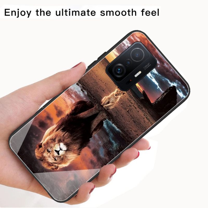 θηκη κινητου Xiaomi 11T / 11T Pro Lion Cub Tempered Glass