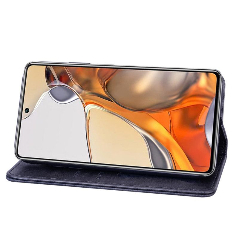 θηκη κινητου Xiaomi 11T / 11T Pro Θήκη Flip Επαγγελματικό Δερμάτινο Εφέ Διπλής Υφής