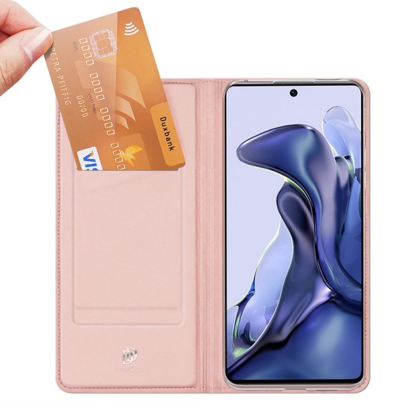 θηκη κινητου Xiaomi 11T / 11T Pro Θήκη Flip Skin Pro Dux Ducis