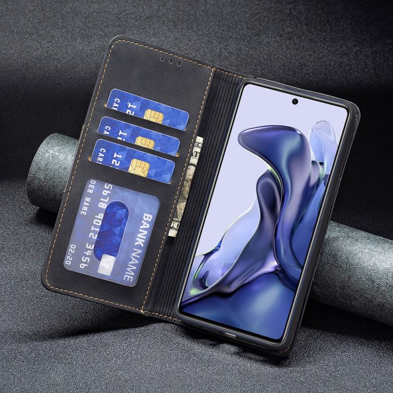 θηκη κινητου Xiaomi 11T / 11T Pro Θήκη Flip Χρώμα Binfen