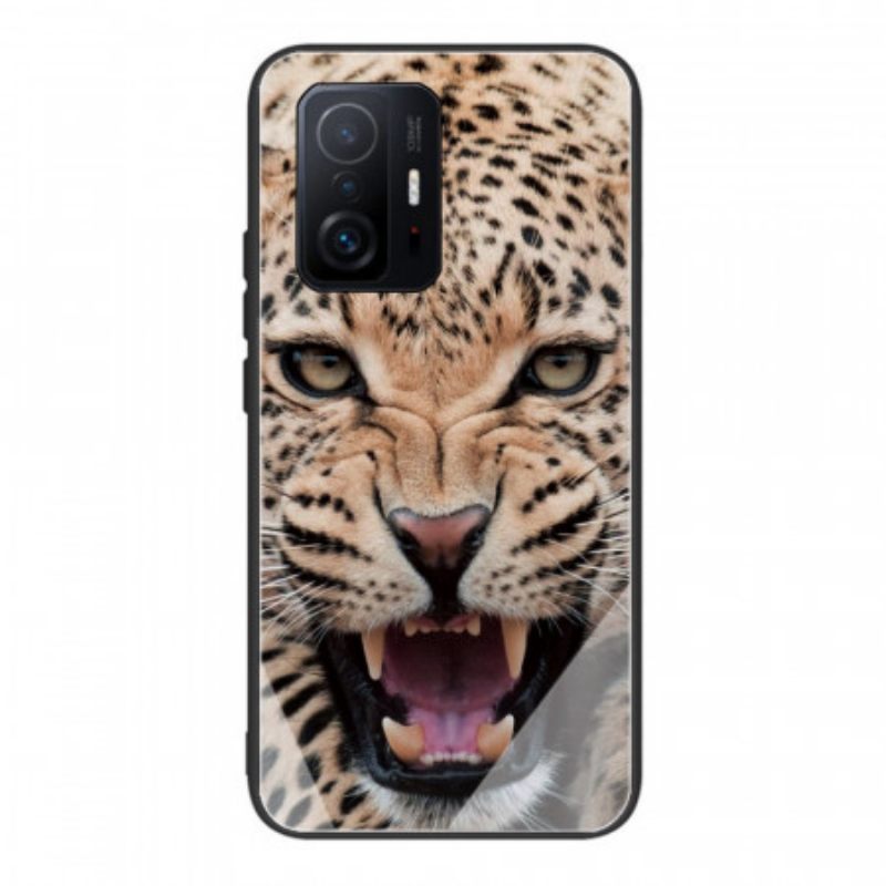 Θήκη Xiaomi 11T / 11T Pro Leopard Tempered Glass