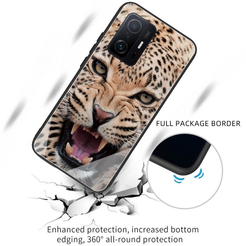 Θήκη Xiaomi 11T / 11T Pro Leopard Tempered Glass