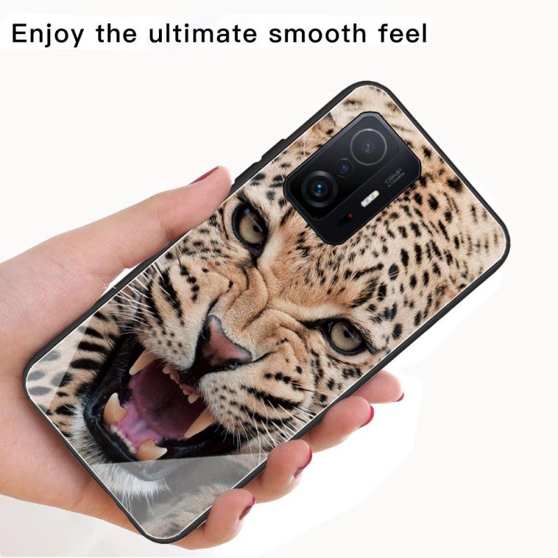 Θήκη Xiaomi 11T / 11T Pro Leopard Tempered Glass