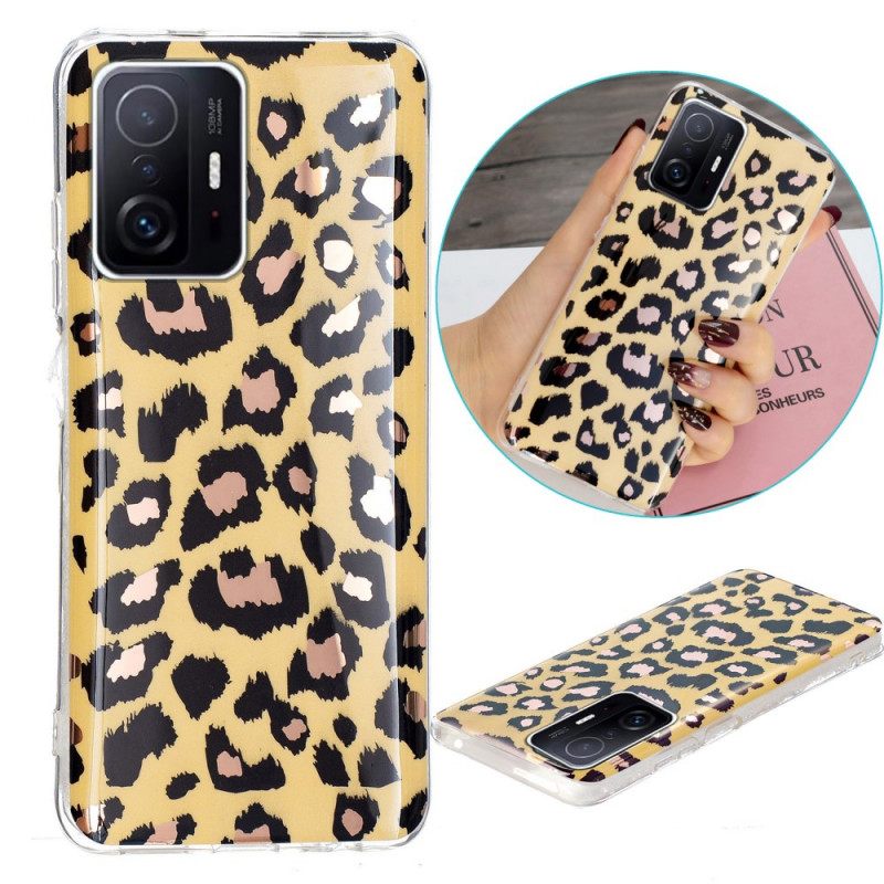 Θήκη Xiaomi 11T / 11T Pro Μάρμαρο Leopard Style