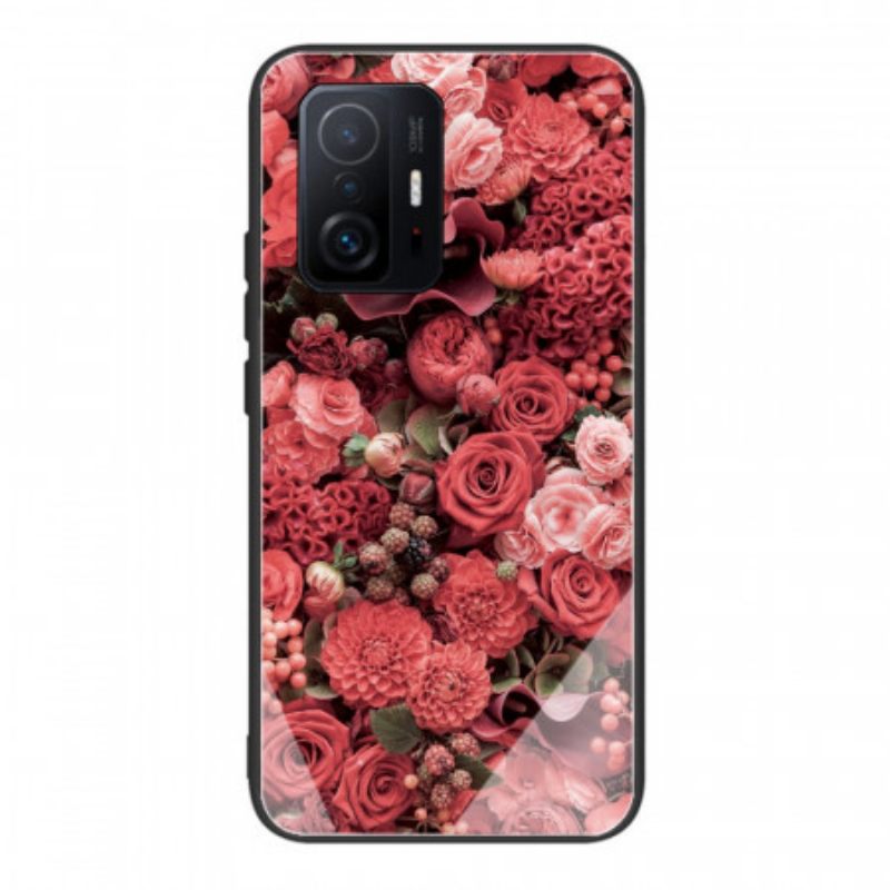 Θήκη Xiaomi 11T / 11T Pro Rose Flowers Tempered Glass