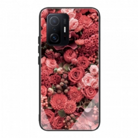 Θήκη Xiaomi 11T / 11T Pro Rose Flowers Tempered Glass