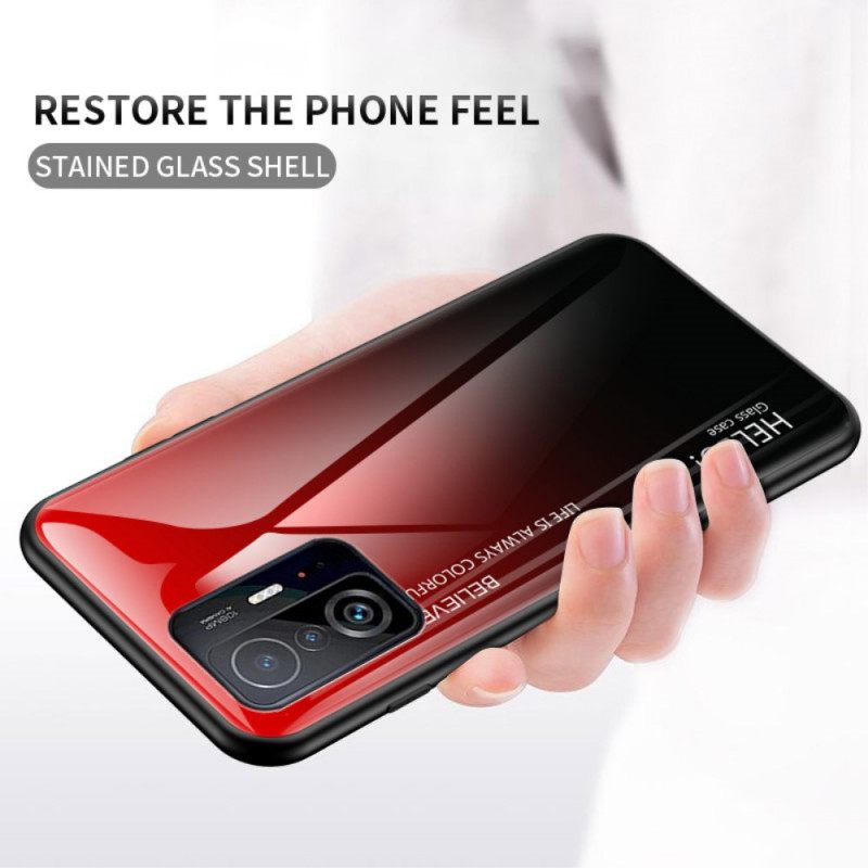 Θήκη Xiaomi 11T / 11T Pro Tempered Glass Γεια Σας