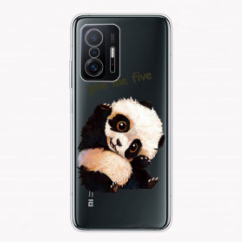 Θήκη Xiaomi 11T / 11T Pro Χωρίς Ραφή Panda Give Me Five