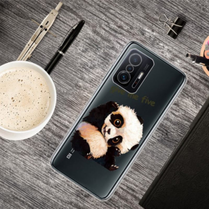 Θήκη Xiaomi 11T / 11T Pro Χωρίς Ραφή Panda Give Me Five