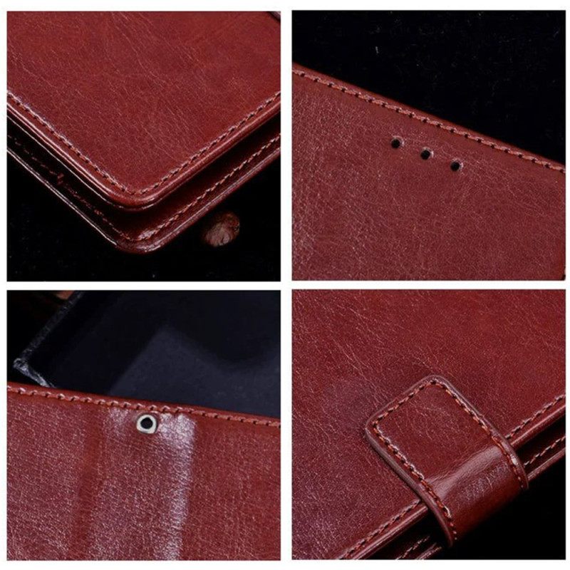 Δερματινη Θηκη Xiaomi 14 Retro Faux Leather Idewei Σιλικόνης