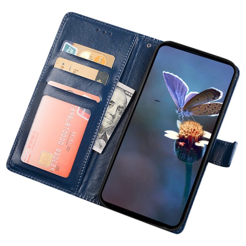 Δερματινη Θηκη Xiaomi Redmi Note 13 Pro 5g Faux Leather Idewei Σιλικόνης