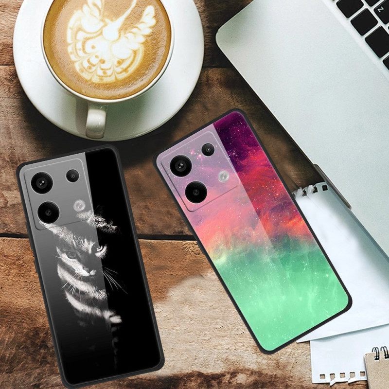 Κάλυμμα Xiaomi Redmi Note 13 Pro 5g Shadow Cat Tempered Glass