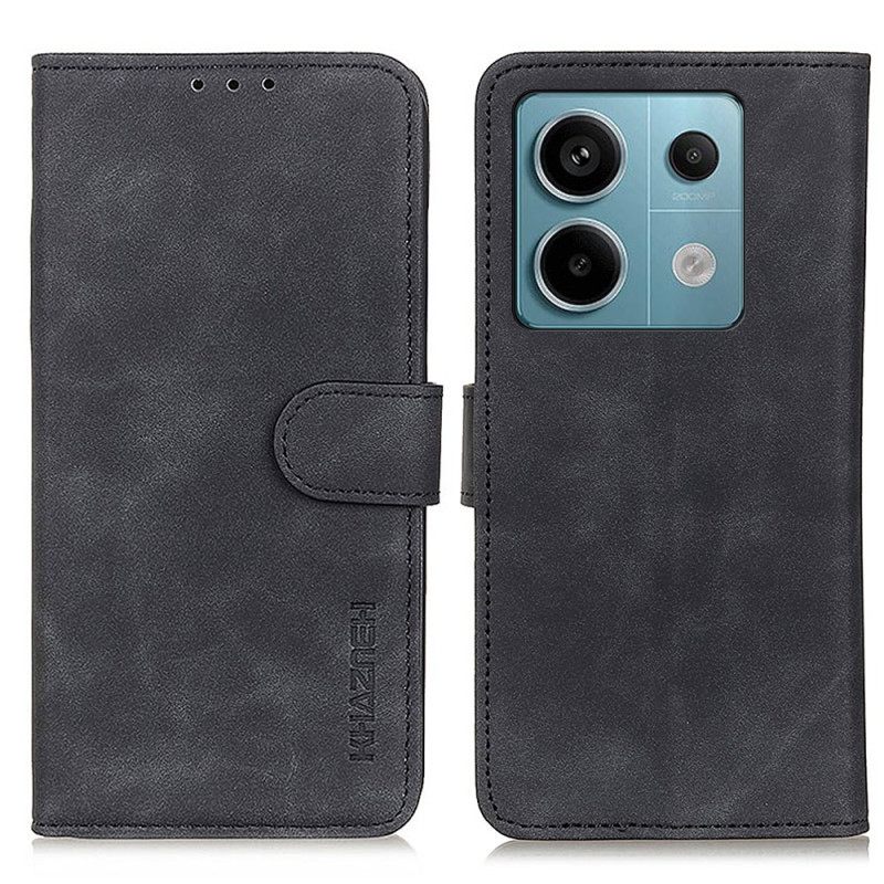 Θηκη Κινητου Xiaomi Redmi Note 13 Pro 5g Θήκες Κινητών Retro Faux Leather Khazneh