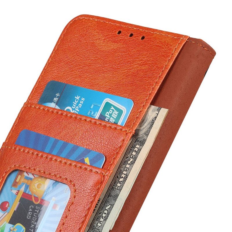 Κάλυμμα Realme C35 Split Nappa Leather