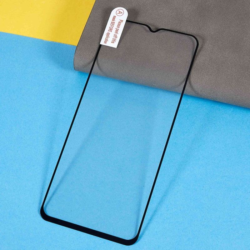 Προστατευτικό Οθόνης Realme C35 Black Edge Tempered Glass