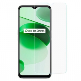 Προστατευτικό Οθόνης Realme C35 Black Edge Tempered Glass