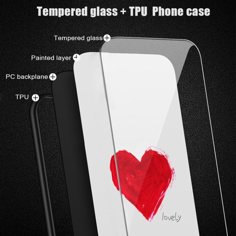 Θήκη Realme C35 Χρώμα Ντεγκραντέ Tempered Glass