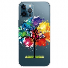 θηκη κινητου iPhone 14 Pro Άνευ Ραφής Δέντρο Ακουαρέλας