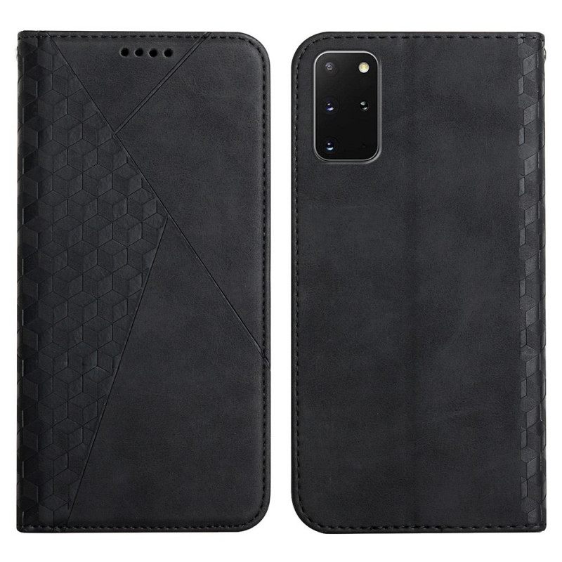 θηκη κινητου Samsung Galaxy S20 Plus / S20 Plus 5G Θήκη Flip Εφέ Geo Leather