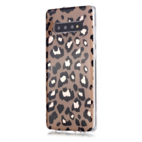 Θήκη Samsung Galaxy S20 Plus / S20 Plus 5G Μάρμαρο Leopard Style