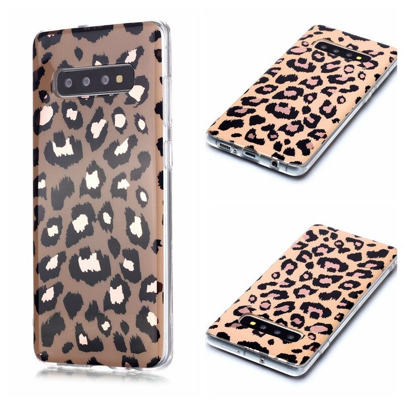 Θήκη Samsung Galaxy S20 Plus / S20 Plus 5G Μάρμαρο Leopard Style