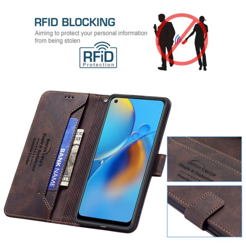 Κάλυμμα Oppo A74 4G Χρώμα Rfid Binfen