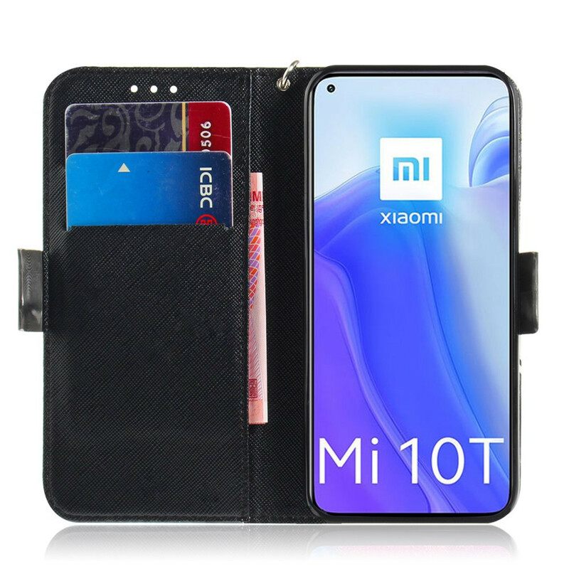 Κάλυμμα Xiaomi Mi 10T / 10T Pro με κορδονι Αριστοτεχνική Μάνταλα Με Λουράκι