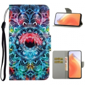 Κάλυμμα Xiaomi Mi 10T / 10T Pro με κορδονι Flashy Strappy Mandala