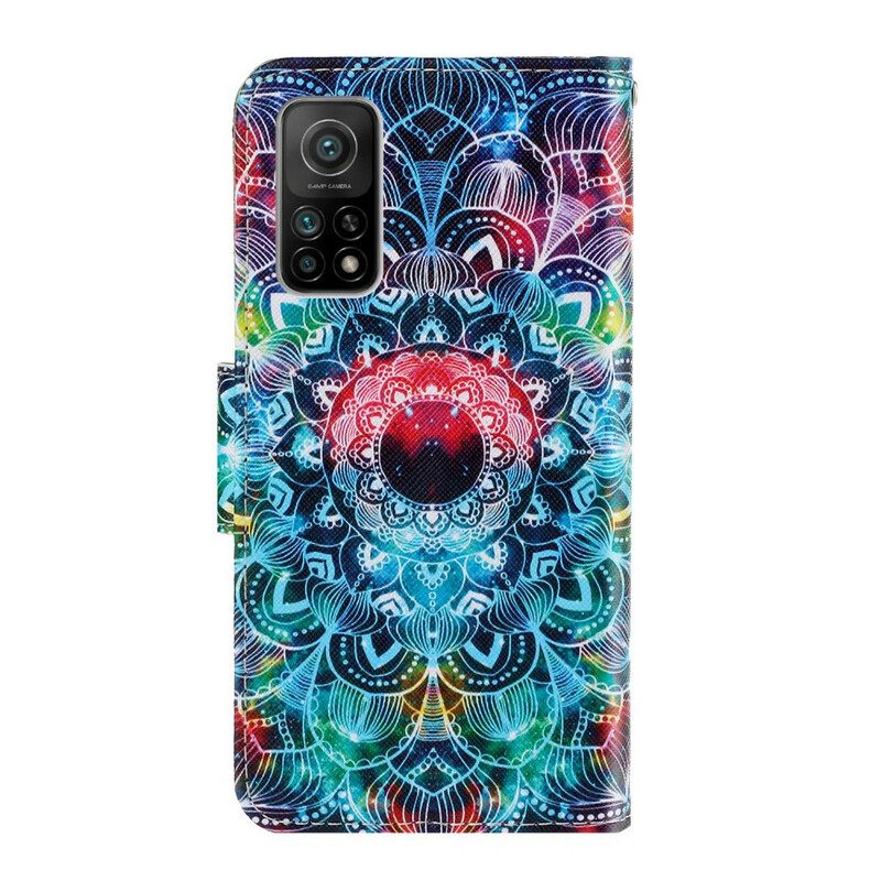 Κάλυμμα Xiaomi Mi 10T / 10T Pro με κορδονι Flashy Strappy Mandala