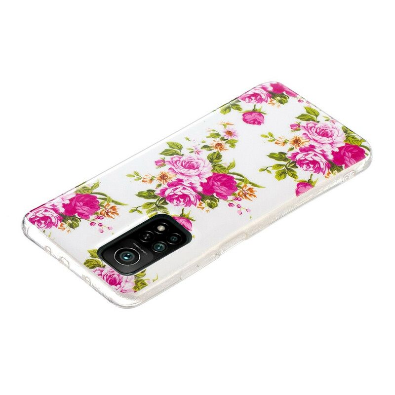 θηκη κινητου Xiaomi Mi 10T / 10T Pro Fluorescent Liberty Flowers